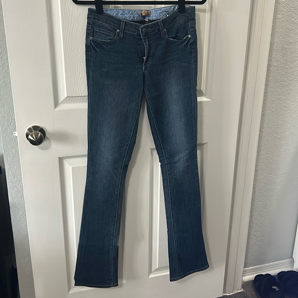 Paige Mini Flare Jeans